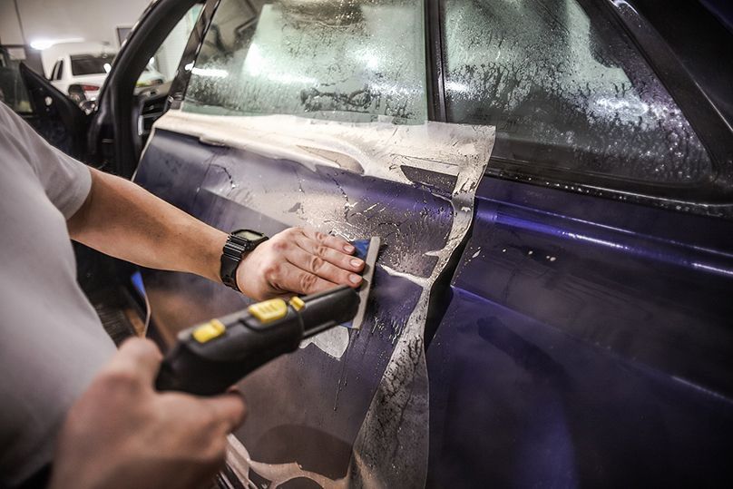 Бронепленка защита кузова