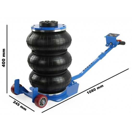 Пневматичен крик балон 3,5т 3 въздушни възглавници 150 - 400мм RIPPER