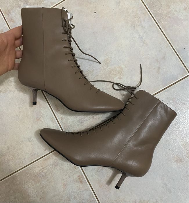 Botine Zara din piele