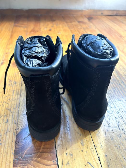 Дамски черни боти от набук Timberland Hannover Hill 38 номер