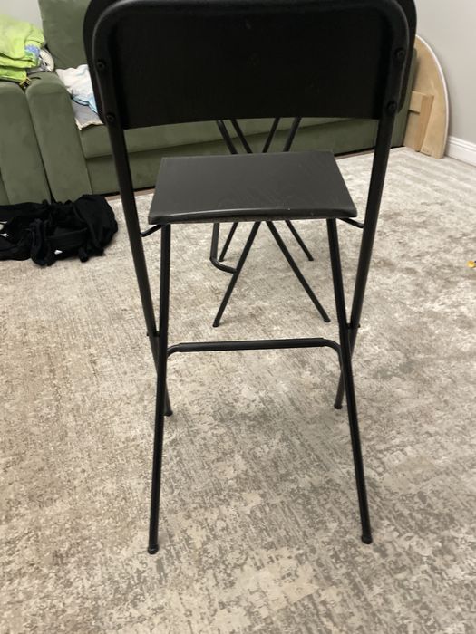 Барные стулья черные