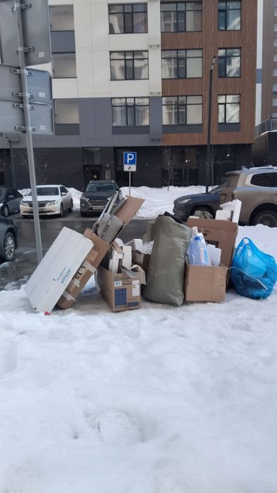 Демонтаж стена вынос мусором