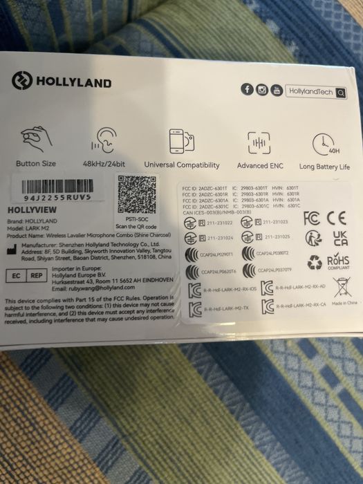lark m2 combo , lark m2 duo lavaliera wireless