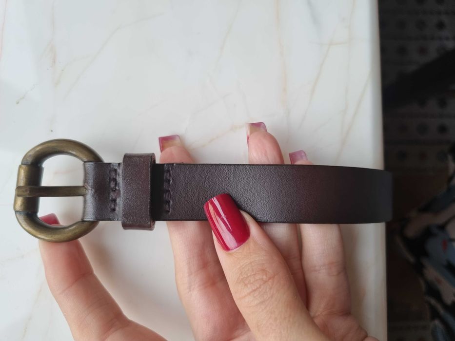 Дамски колан Weekend Max Mara (естествена кожа)