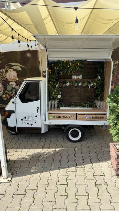Piaggio Ape / Bar mobil / Prosecco / Beer Van