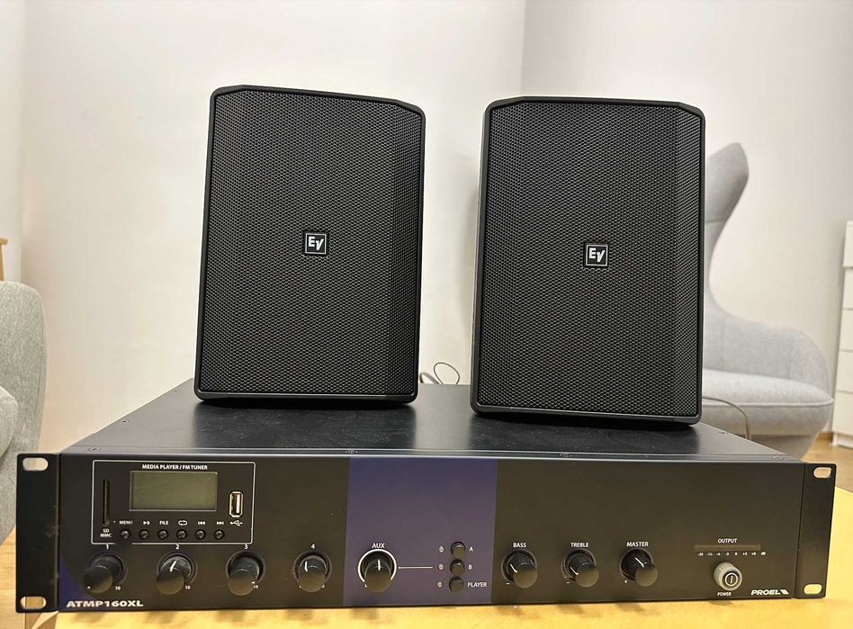 уредба - PROEL ATMP160XL професионален усилвател с миксер