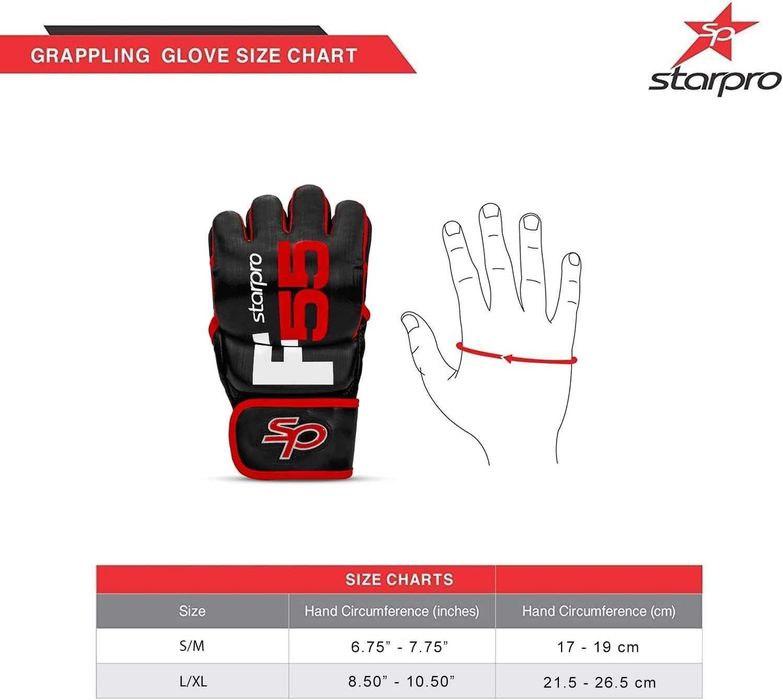 Тренировъчни ММА ръкавици Граплинг и спаринг ръкавици
