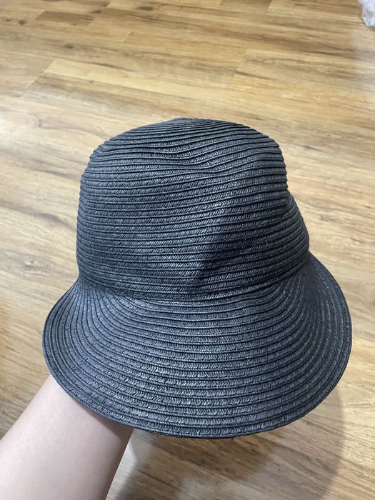 Бейсболка из плетеной соломы