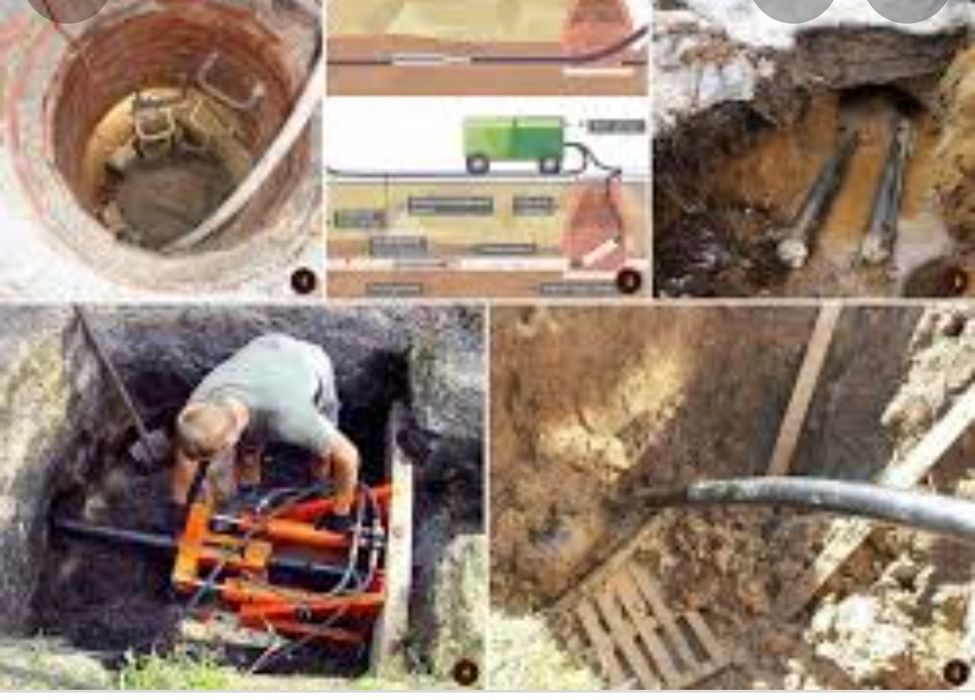 Прокол водопровод канализация экскаватор септик Жб кольца крот ГНб