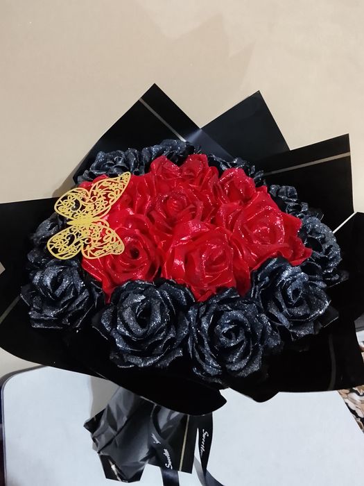 Цветы ручной изделия