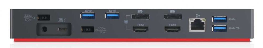 Докинг станция Lenovo Thunderbolt 3 Gen 2 40AN плюс 135W ЗАХРАНВАНЕ