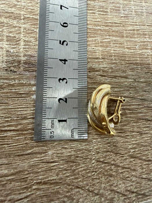 Златни обеци 14 карата