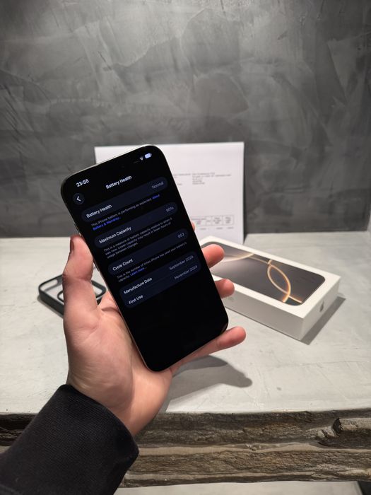 КАТО ЧИСТО НОВ Iphone 16 Pro Max 512 GB + Гаранция