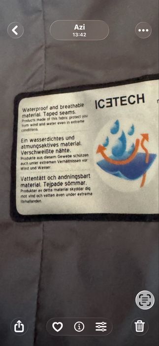 Geaca Icetech waterproof