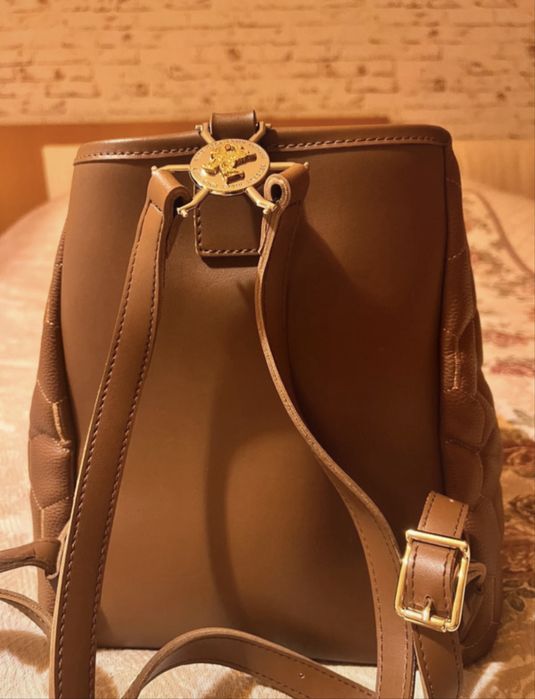 Rucsac elegant camel Beverly Hils Polo Club