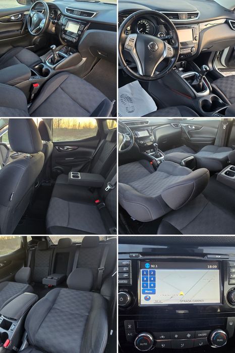 Nissan Qashai / 2016 / 1,5 Dci / 110 cp/ euro 6 / Tekna/ Navi / Camere