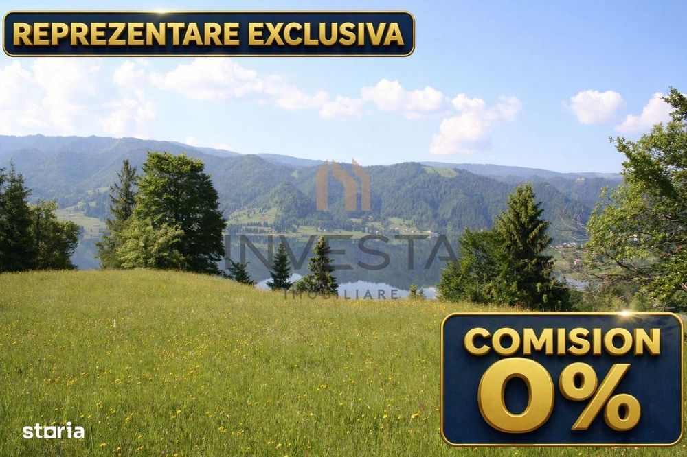 Oportunitate langa lacul Colibita! Teren intravilan 12.588 mp!
