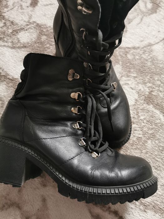 Дамски боти естествена кожа