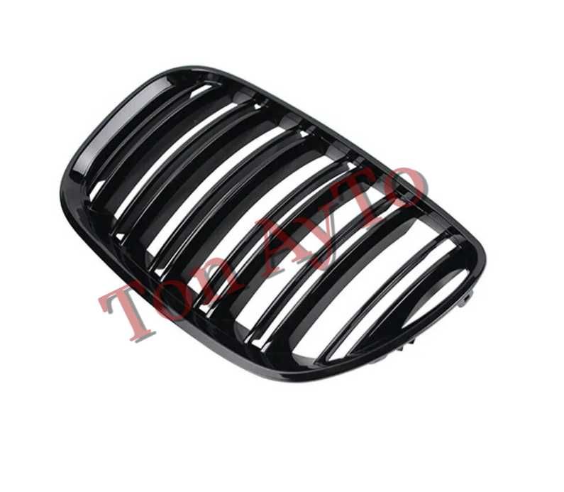 Двойни Бъбреци БМВ BMW Х5 E53 2004 - 2006 LCI Фесйслифт Черен Гланц Решетки