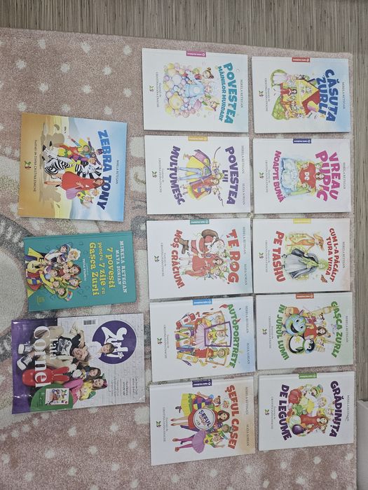 Set 12 carti + revista Gasca Zurli