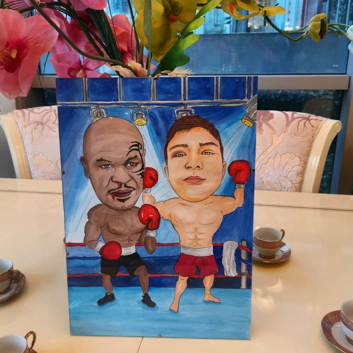 Карикатура,шарж по снимка, идея за подарък