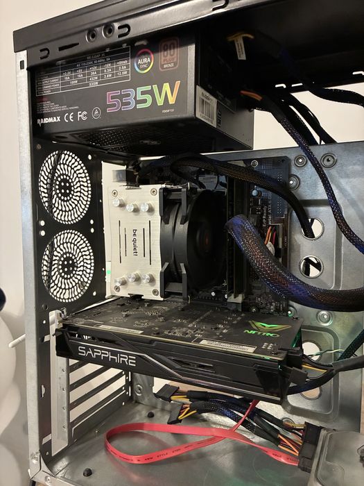 Компютър за лек гейминг i7 4770,RX460 4GB,12gb RAM