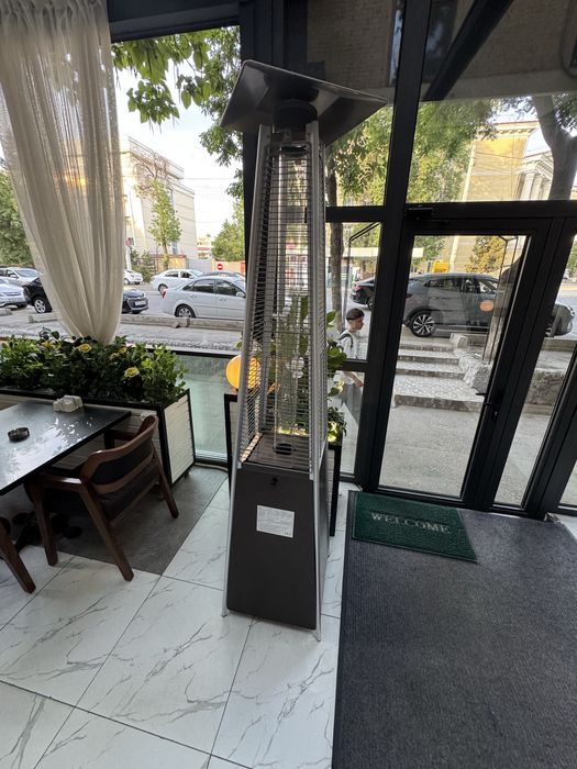 Уличный газовый обогреватель «Пирамида» - тепло  уют для вашей террасы