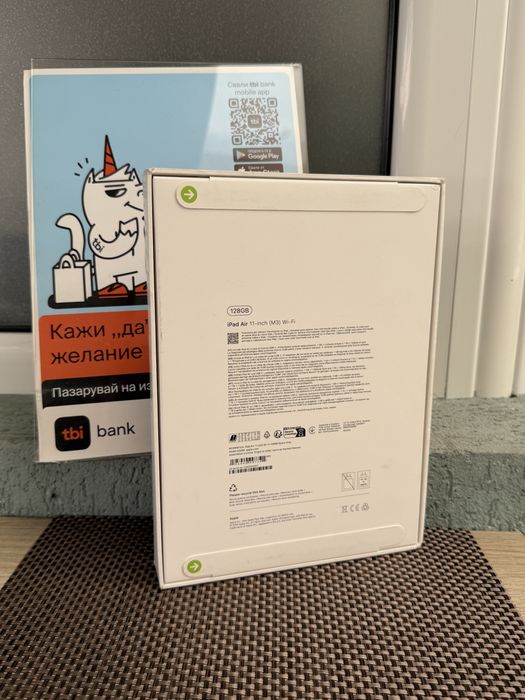 Лизинг! 20€/м Apple iPad Air 11’ M3 128GB / WiFi / Space gray
