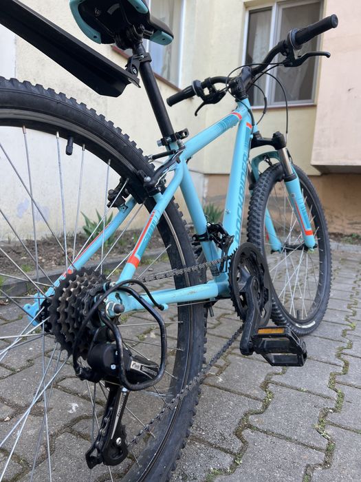 Vand bicicleta MTB Rockrider ST500  24 inch turcoaz copii 9-12 ani