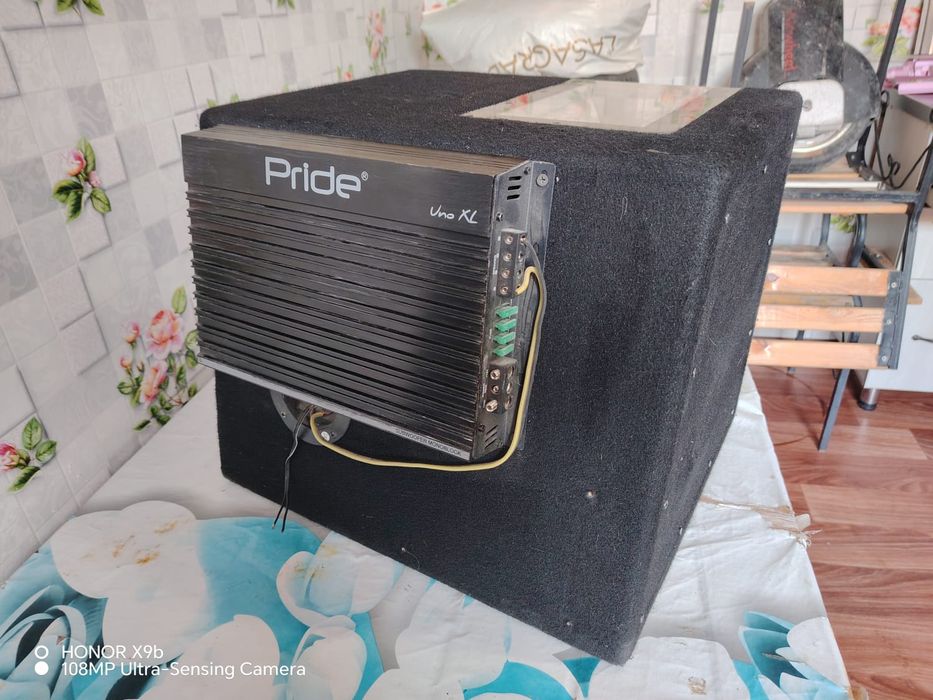Сабвуфер jbl gt 12bp Усилитель Pride Uno xl