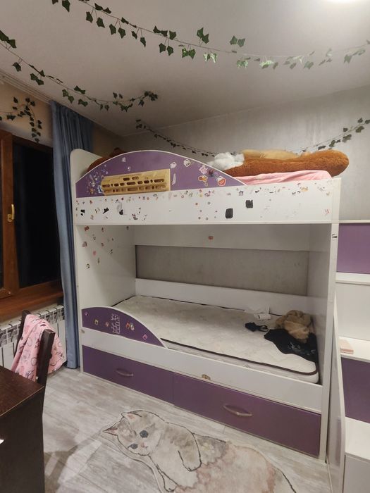 Кровать двухъярусная детская