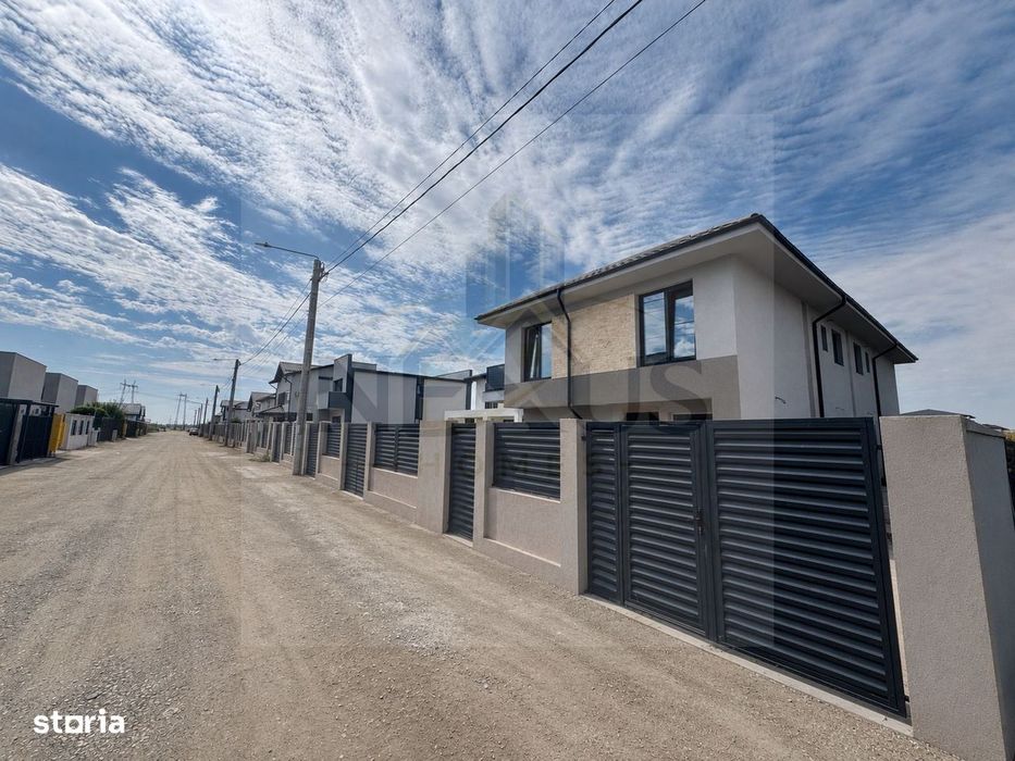 Comuna Berceni - Vilă tip Duplex - strada Miorița - Finisaje premium