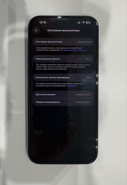 iPhone 16 Pro Max 256 ГБ — eSIM