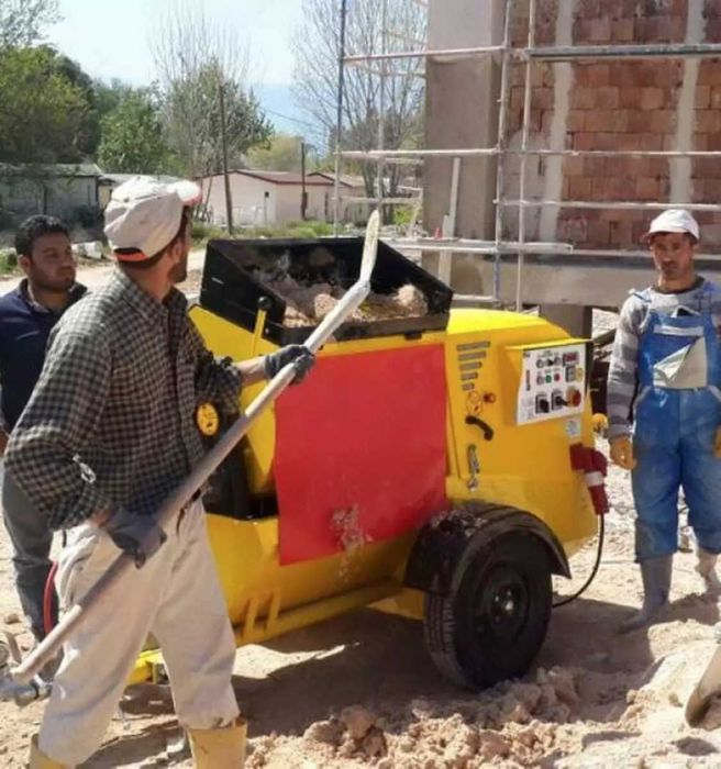 Штукатурная машина ASE VP 500 TMK, Қора сувоқ, Растворонасос