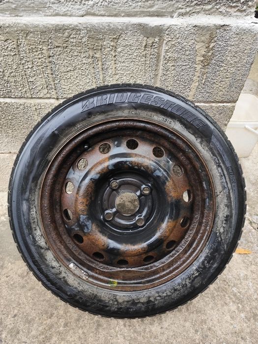 Железни джанти + гуми 15"" 4x110 Daewoo Nubira