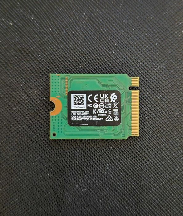 SSD 512GB Micron 2450, format 2230