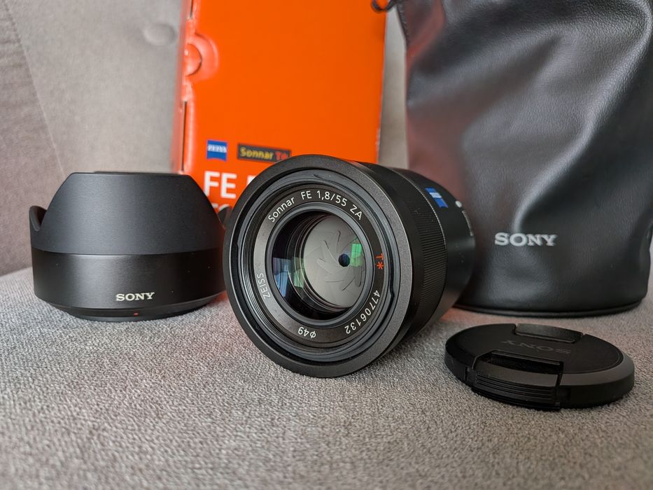 Obiectiv Zeiss Sonnar 55mm 1.8 pentru montura Sony FE