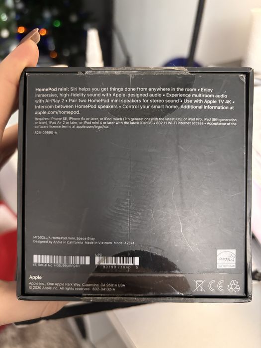 HomePod mini б/у, в хорошем состоянии