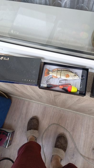 Рыбка для рыбалки приманка Электронная