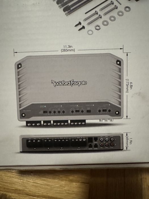 Amplificator auto Rockfosgate NOU!