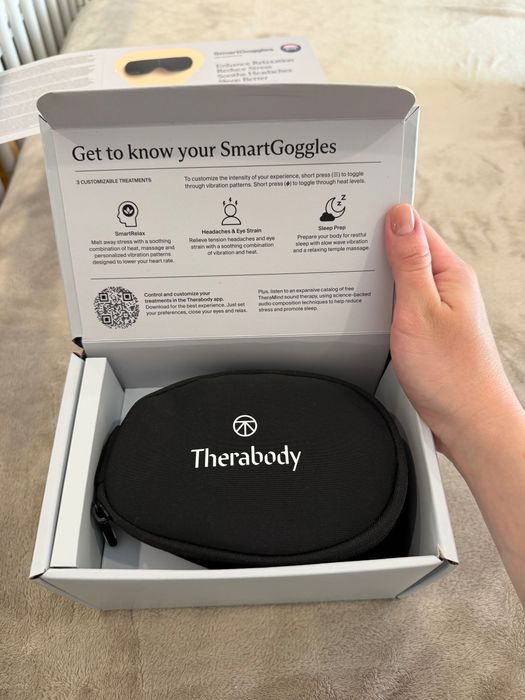 Therabody SmartGoggles 2.0 - масажен уред за очи