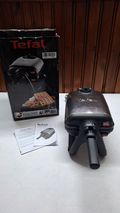 Гофретник Tefal Profi King Size, 1200W,въртящ се двоен