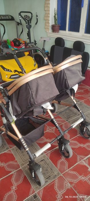 Коляска для двойни (коляска екизакла учун)
