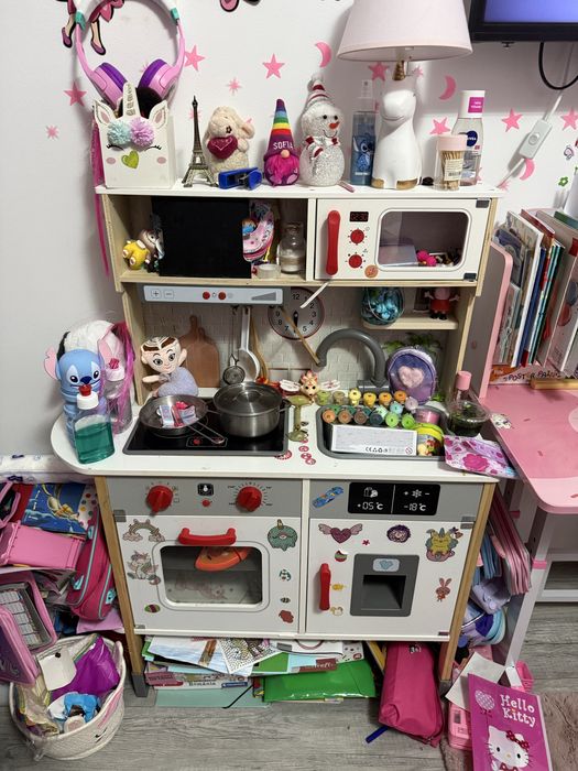 Bucatarie / magazin lemn copii