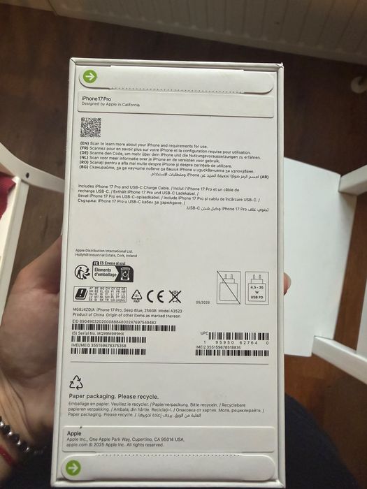 Iphone 17 Pro + Airpods4