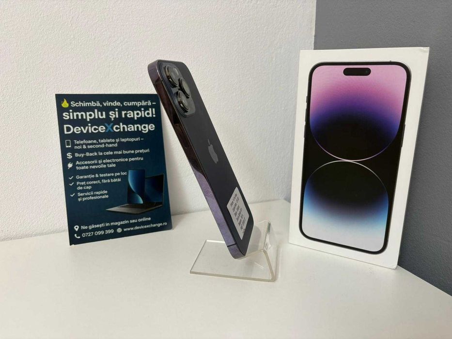 iPhone 14 Pro Max 128 85% Sh * Garantie *Buy Back * deviceXchange