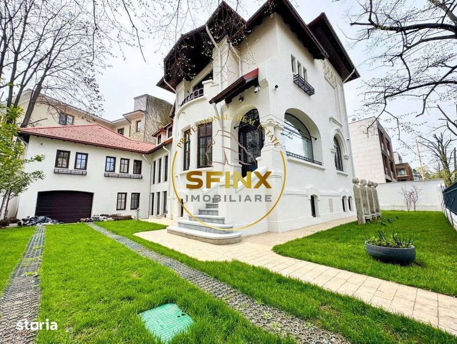 Vila 650mp/consolidata/renovata/Capitale Aviatorilor, zona sigura lang