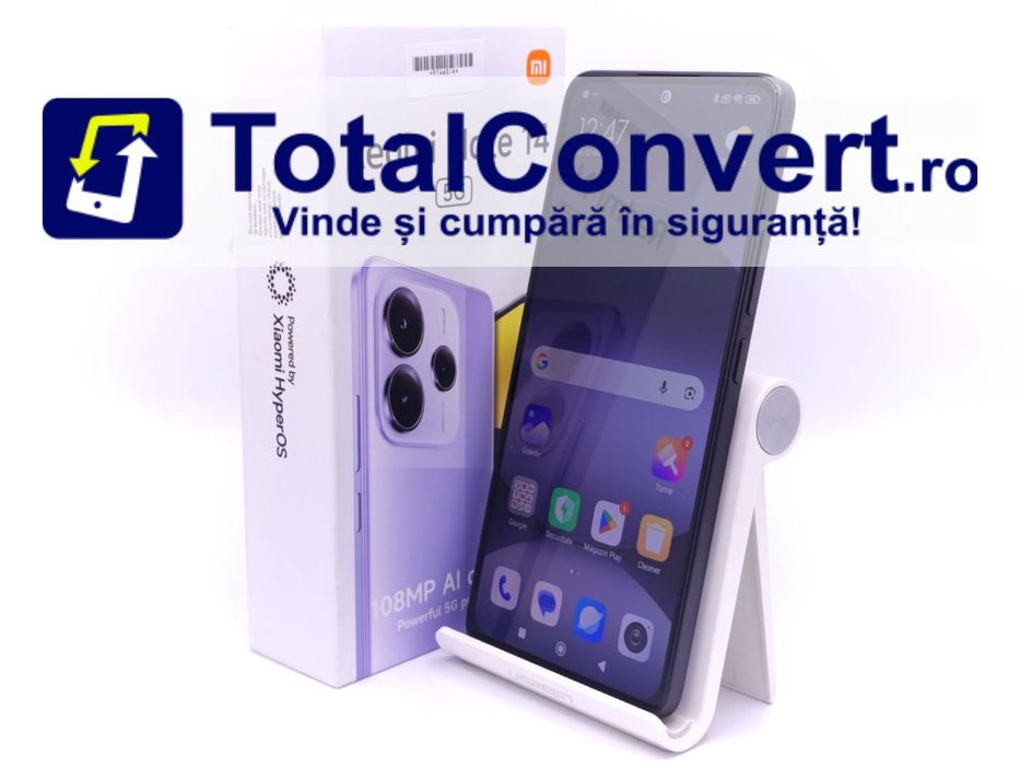 Xiaomi Redmi Note 14 5G 256GB Midnight, Garantie 24 luni | #D91460