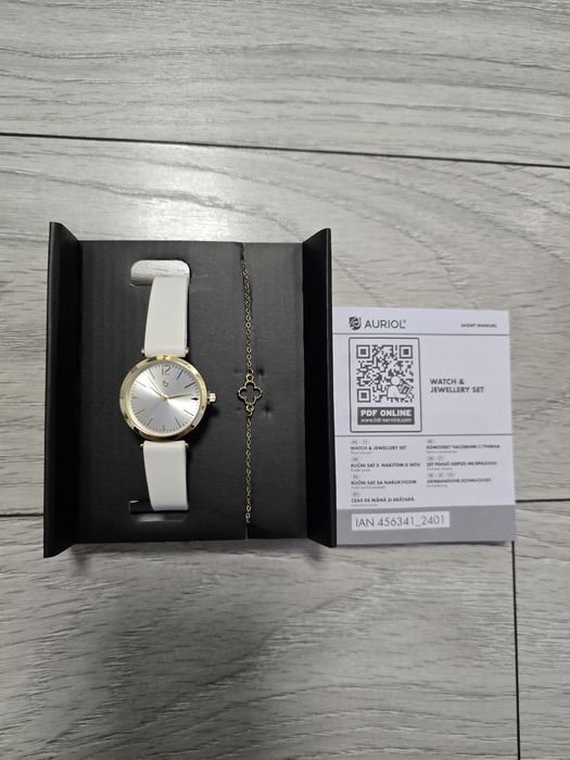 Ceas+bratara Aurie Noi