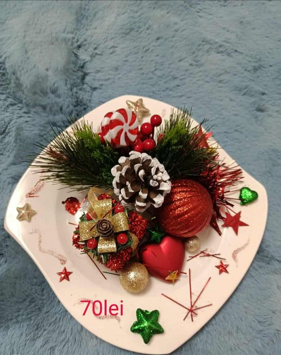 Decorațiuni de sărbători Crăciun handmade